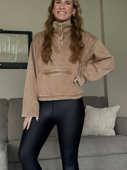 Deep Camel Sweatshirt