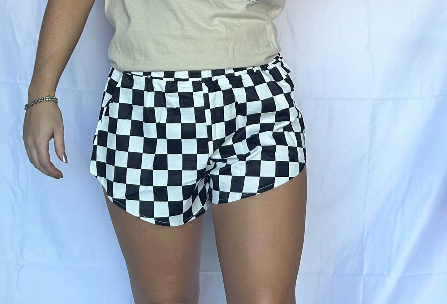 Checkard Shorts