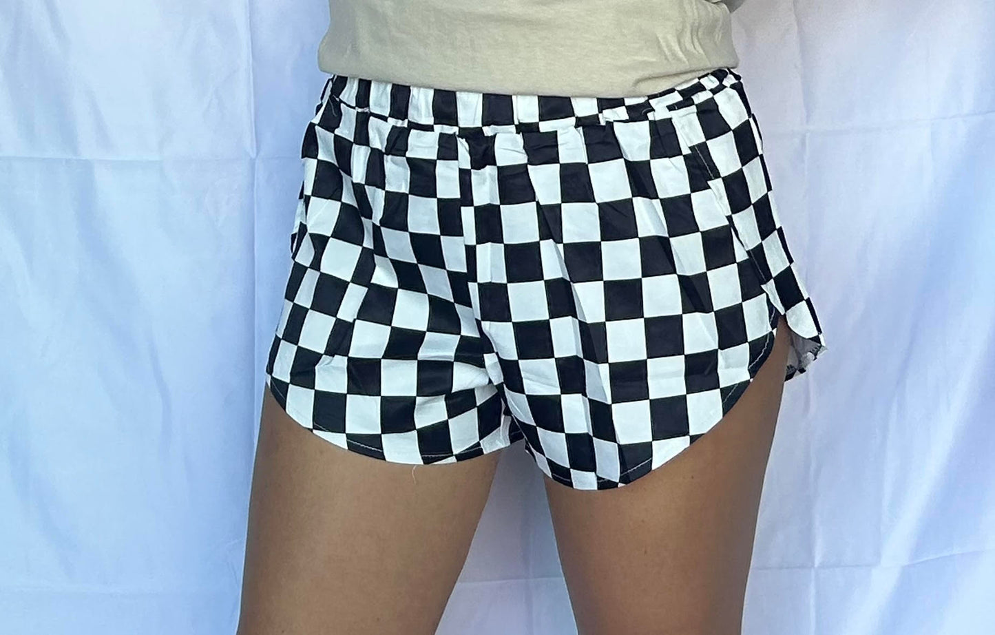 Checkard Shorts